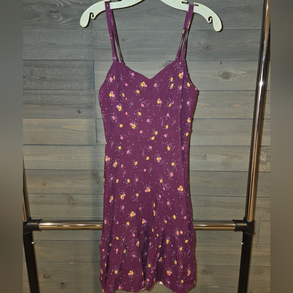Old Navy Purple Floral Dress